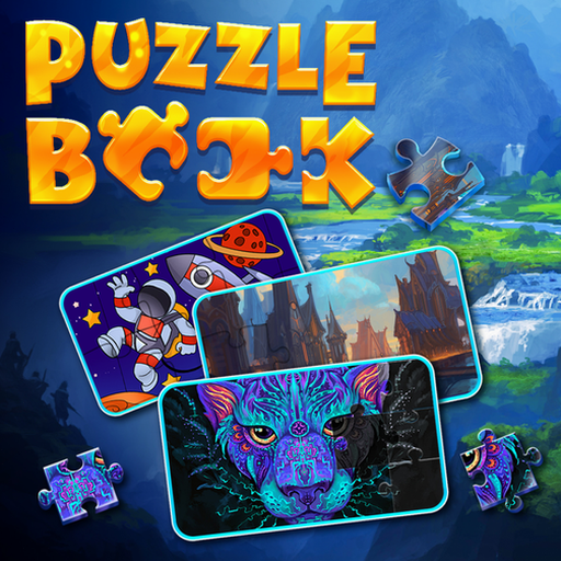 sticker book puzzle game