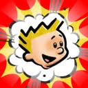 漫画男孩搬砖的图片
